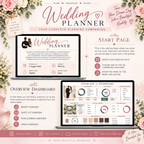 Wedding Planner Spreadsheet - Budget, Guests, Seating, Vendors & More