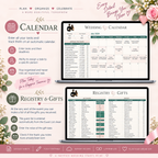 Wedding Planner Spreadsheet - Budget, Guests, Seating, Vendors & More