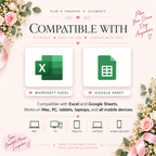 Wedding Planner Spreadsheet - Budget, Guests, Seating, Vendors & More